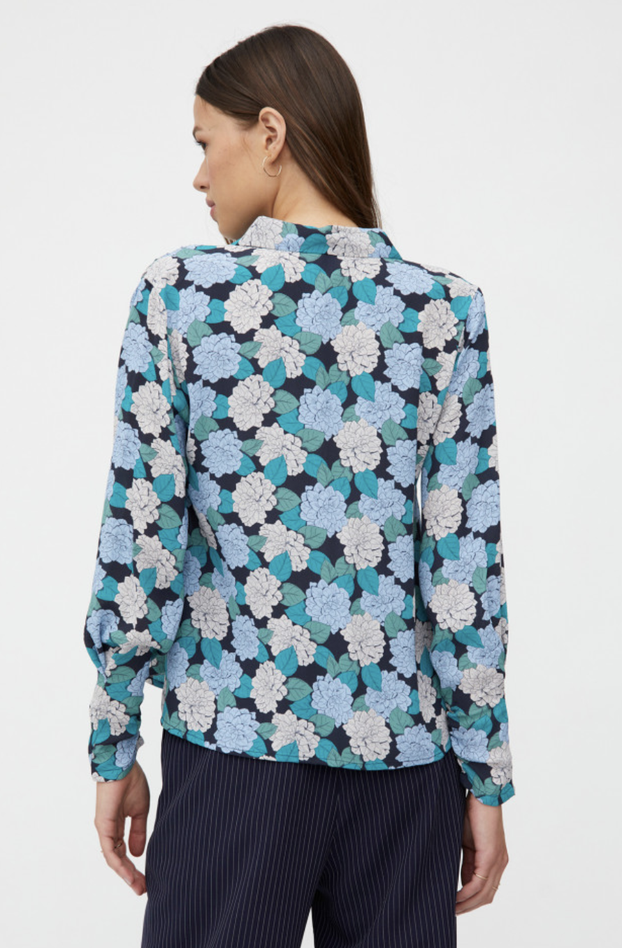 Flowy floral shirt online