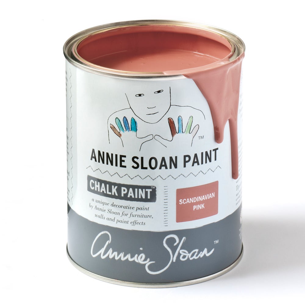 Annie Sloan - Chalk Paint® in Scandinavian Pink drawers